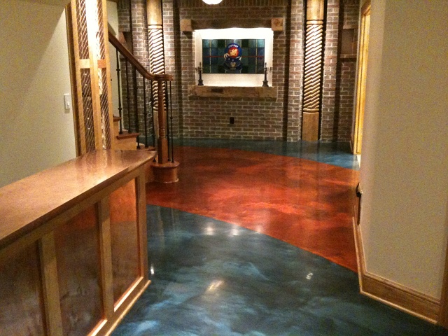 Rochester MI Custom Decorative Epoxy Based  Flooring Systems (7)